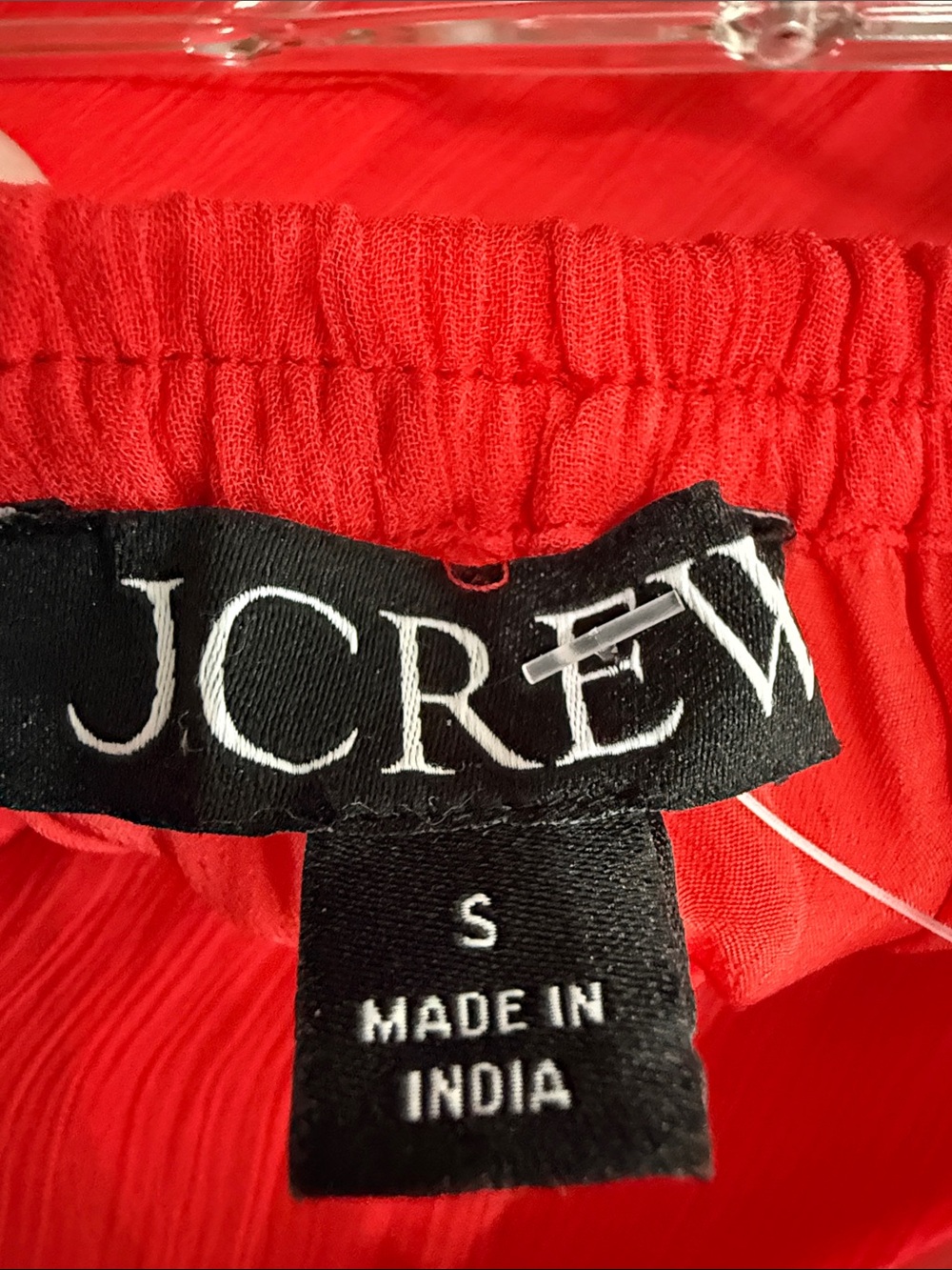 J CREW RED W MINI UNDER SKIRT - Picture 6 of 7